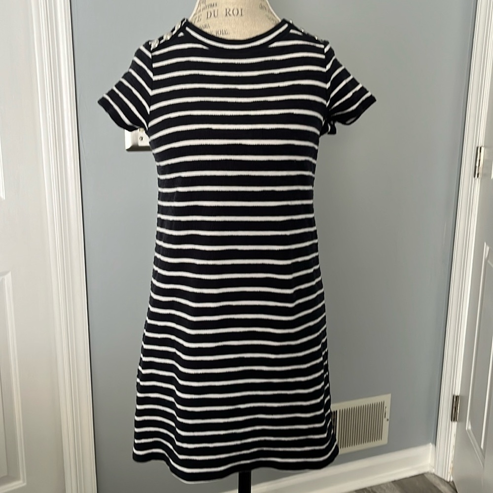 Loft Striped Sailor Dress